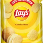 Lay's Classic Salted Potato Chips Pack with 25% More Chips