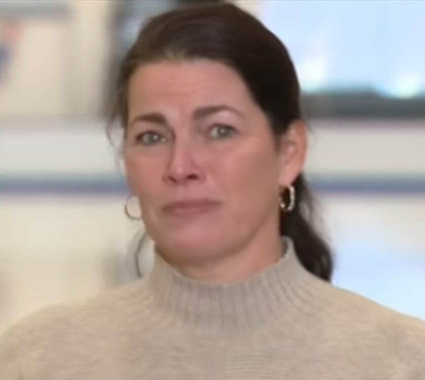 Nancy Kerrigan appears emotional as she mourns the loss of fellow skaters who perished in a tragic plane crash.