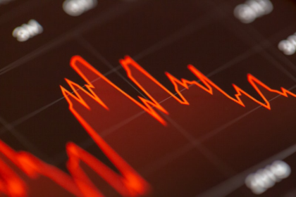 A graph showing the recent decline in stock market indices, including Sensex and Nifty, with red lines highlighting the downward trend