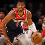 Jared Butler in action during a game for the Washington Wizards.