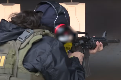 FBI agent in tactical gear conducting an operation