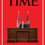 TIME Magazine Cover Featuring Elon Musk and Donald Trump at the Resolute Desk in the Oval Office