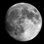 The Full Snow Moon of February 2025, shining brightly in the night sky, reaching its peak illumination on February 12.